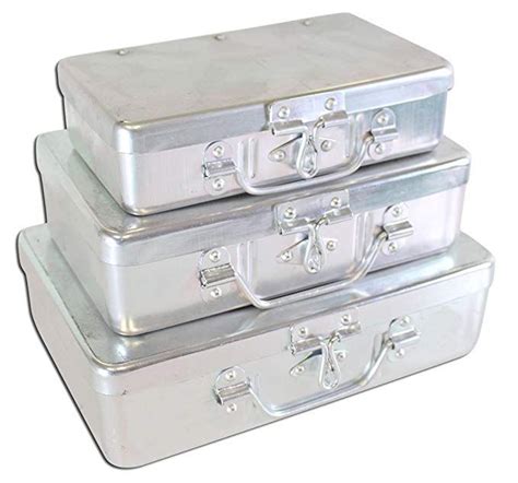 hinged lid metal box|metal box with lid 12x12x14.